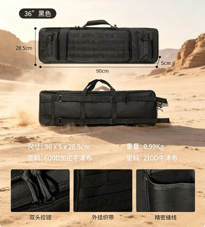 #Hot Tactical Rifle Bag 120cm/90cm Gun Carrying Case Hunting Gun Bag Rifle Case Shotguns Transport Backpack with Pistol Holster