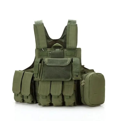 Tactical Vest Airsoft Molle Combat Assault Plate Carrier Vest CS Wargame Outdoor Clothing Hunting Paintball Waistcoat