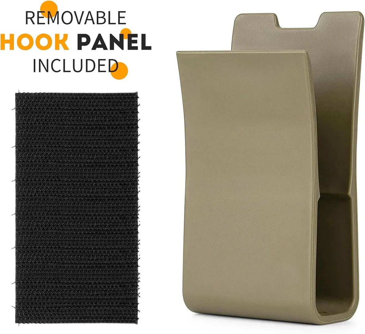 2PCS/3PCS/6PCS Tactical Kydex Magazine Pouch Inserts, Compatible with 5.56/5.45/.223/AK 7.62 Magazines