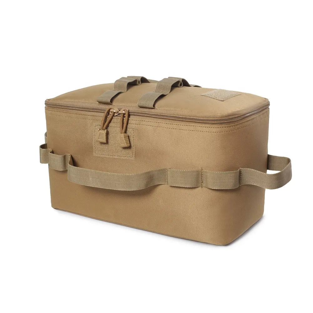 11L Tactical Duffle Bag Molle Utility Tote Bag Hunting Shooting Range Bag Outdoor Soft Storage Case with 3 Adjustable Dividers
