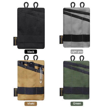 2Pcs Mini Pouch Sundries Bag Multifunctional Storage Bag Purse (Black)