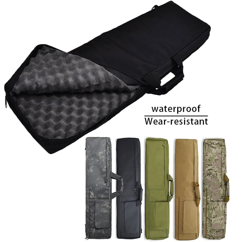 Tactical Gun Bag 85CM/100CM Carrying Case for Outdoor Hunting Fishing Airsoft Colorful Protective Equipment Bag
