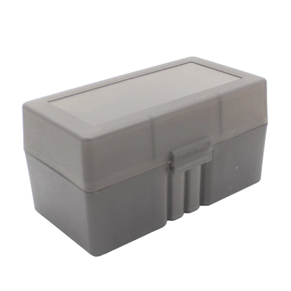 Tactical 50 Round Rifle Ammo Box Flip-Top Carrying Ammo Box for 243 .308 Win 7.62x39mm Ammo Carrying Box Hunting Accessories