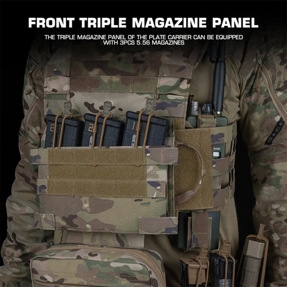 R Series JPC 3.0 Assault Tactical Plate Carrier Set Adjustable Quick Release Lightweight Airsoft Vests Hunting Shooting Equip