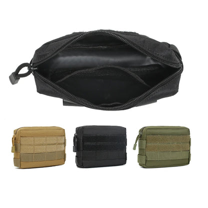 Tactical Pouch EDC Tool Storage Kit with Molle System Multifunctional Mobile Phone Case Bag for Hunting Exploration Hike