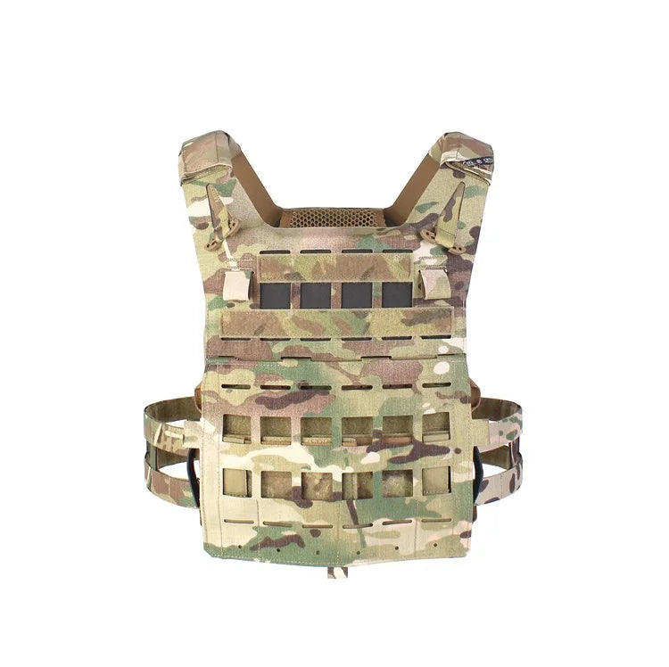 PEW TACTICAL SPC Light Weight PLATE CARRIER AIRLITE Laser Cut Molle Training Vest Airsoft VT08