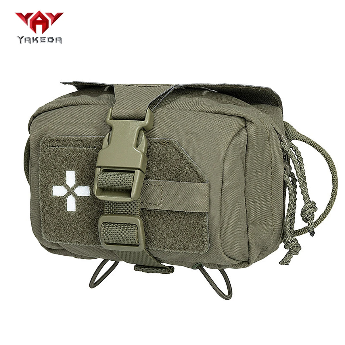 YAKEDA Hunting Quick Open Storage Bag Belt Tank Top Can Attach Outdoor Accessories Bag Outdoor Mountaineering Tool Kit