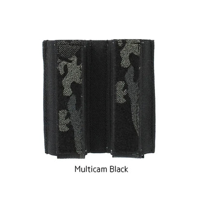 Built-In Elastic Inseert 9mm Double Magazine Pouch Bag Turnover- Double Pistol AIRSOFT 9MM MAG Tactical Vest Dope Chest Hanging