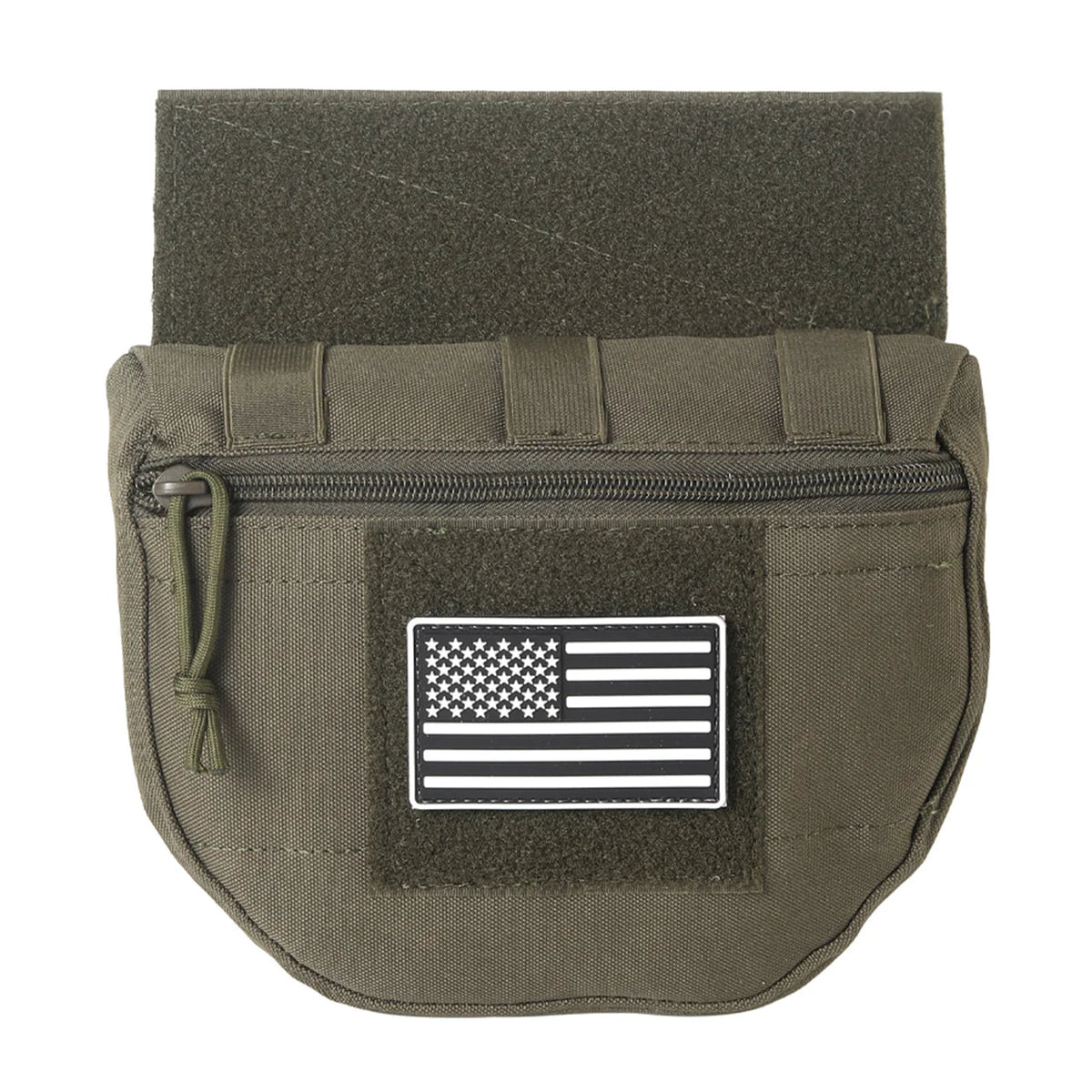 MOLLE Training Tool Bag Concealed Outdoor Tank Top Expansion Bag (Including US Flag)