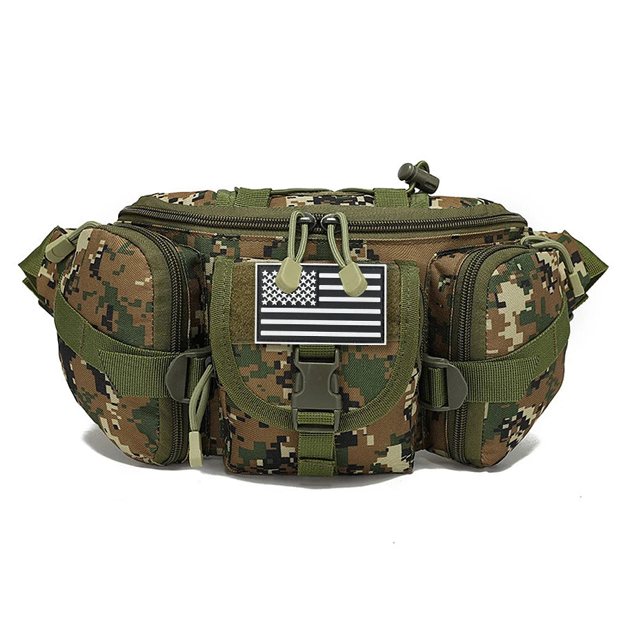 Outdoor Sports Hunting Waist Bag Multi functional Chest Bag Durable and Durable