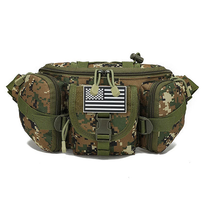 Outdoor Sports Hunting Waist Bag Multi functional Chest Bag Durable and Durable