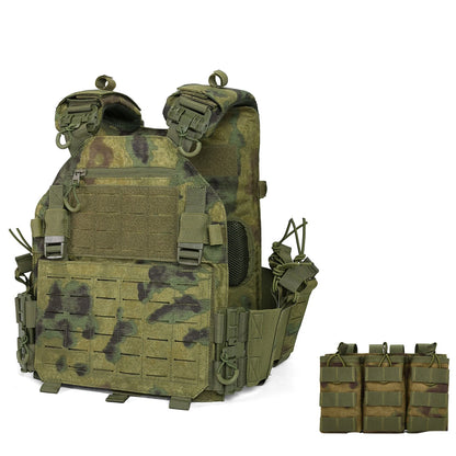 Outdoor hunting waterproof nylon laser cutting MOLLE Russian EMR tactical vest 530D