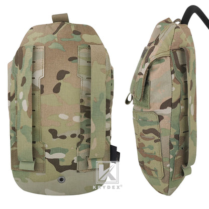 KRYDEX Tactical 1.5L Hydration Bladder Pouch Low Profile Hydra Carrier Pack MOLLE Water Bag Outdoor Hiking Travel Accessories