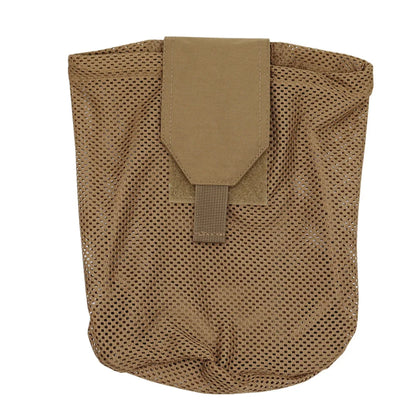 New Folding Mesh Drop Pouch Tactical Molle Magazine Dump Pouch Recycling Bag Hunting Airsoft Bags