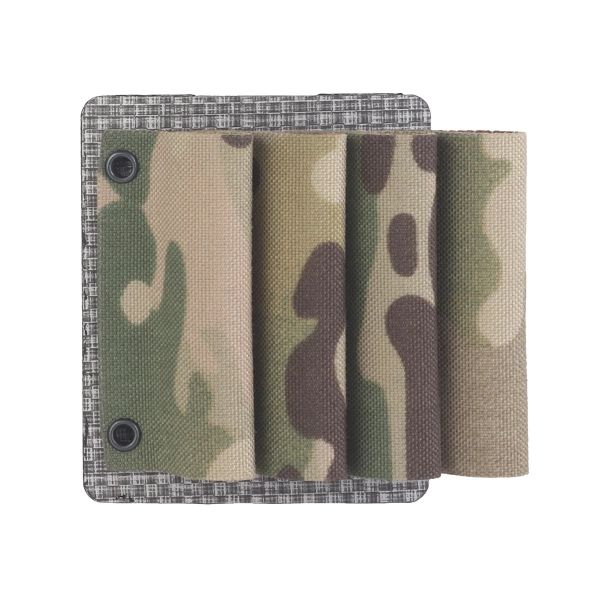 4-Pack MOLLE Glow Stick Storage Pouch Shotgun Shell Battery Holder Light Bag Durable Outdoor Hunting Tactical Gear Accessories
