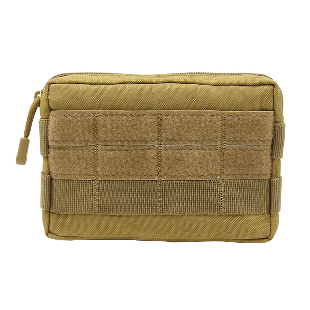 EDC Molle Tactical Pouch Waist Pack Compact Utility Pouches Waist Belt Bag Medical Bags Phone Case Outdoor Hunting Accessories