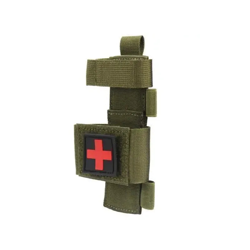 MOLLE Nylon Tourniquet Pouch Holder Flashlight Pouch Torch Holder Case Outdoor Hunting Knife Holster Medical Scissor Packs