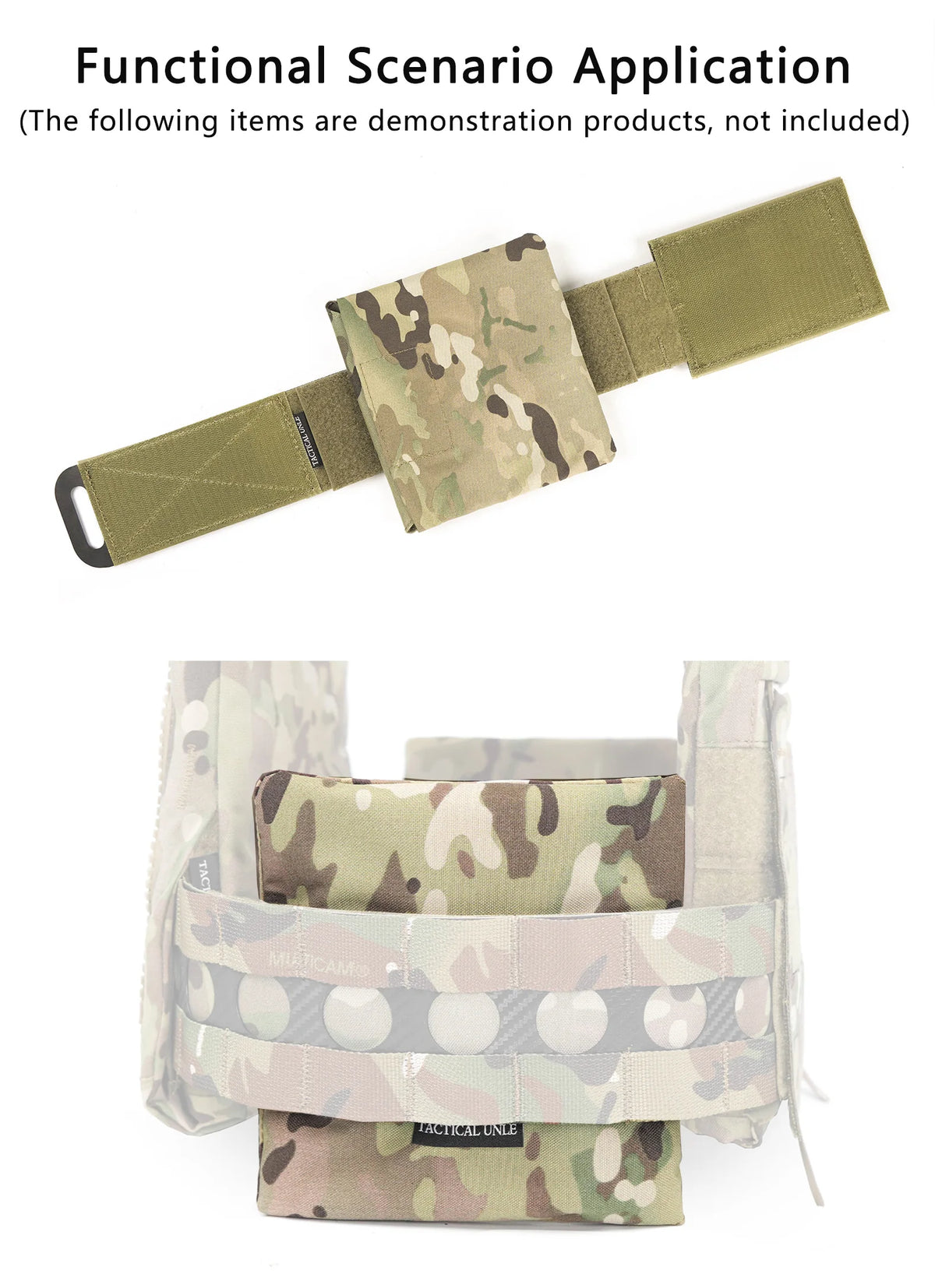 Tactical Gear Side Plate 6X6 Pockets for Tactical Vest Cummerbund Airsoft  Equipment Ferro Style War Game Hunting