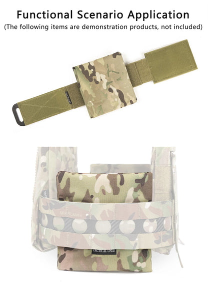 Tactical Gear Side Plate 6X6 Pockets for Tactical Vest Cummerbund Airsoft  Equipment Ferro Style War Game Hunting