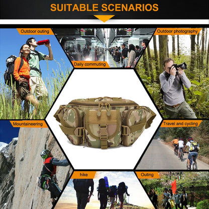 Fanny Pack High Quality Outdoor Sports Waist Pouch Multipurpose Belt Bags for Camping Hiking Traveling Running Fishing