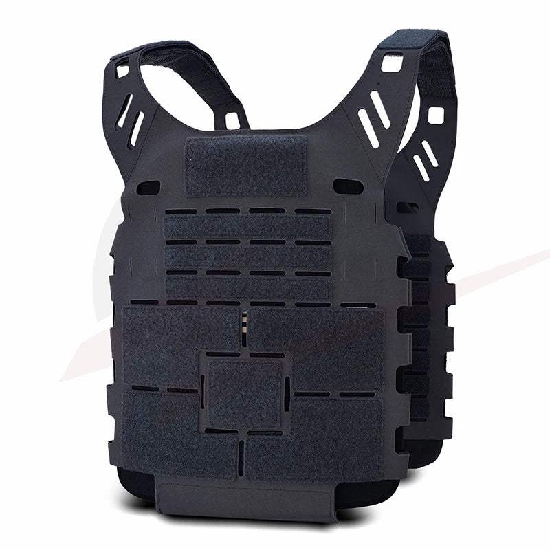 ICEPLATE EXO Tactical Vest Body Laser Cut Front And Rear Panels 500d Equipped With Hunting Combat Accessories