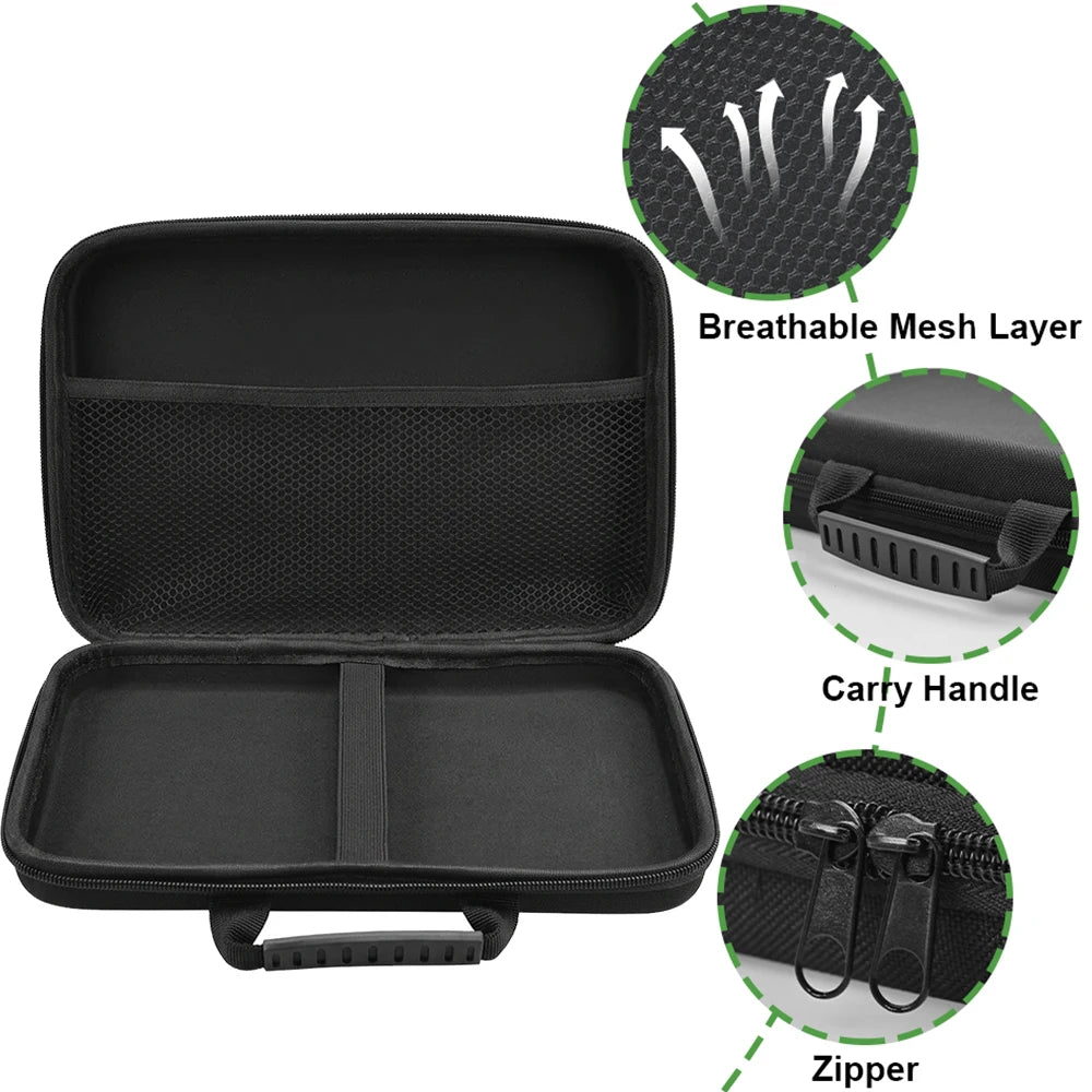 Tactical Pistol Case Universal Gun Storage Bag Portable Concealed Carry Pistol Protective Box Handgun Pouch for Hunting Shooting