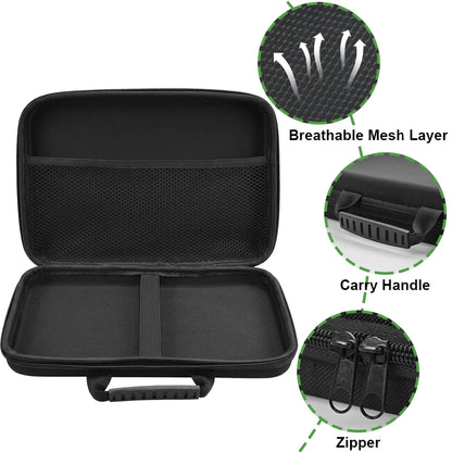 Tactical Pistol Case Universal Gun Storage Bag Portable Concealed Carry Pistol Protective Box Handgun Pouch for Hunting Shooting