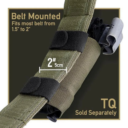 Tactical Tourniquet Holder, Horizontal TQSleeve for Duty Belt, Heavy Duty Outdoor Survival Gear for Camping Hiking Tactical Use