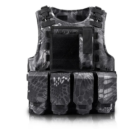 Tactical Plate Carrier Vest Hunting Paintball Combat Waistcoat Airsoft Outdoor Clothing Molle Assault CS Vests Military Gear