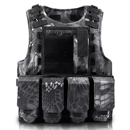 Outdoor Airsoft Tactical Kids Children Vest Uniform  Hunting Equipment Kids Boy Girl Camouflage Hiking CS Hunting Clothes