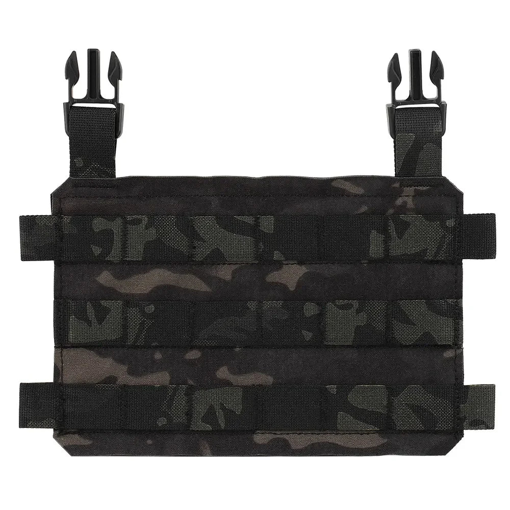 LV119 FCPC Chest Rig Flap Panel Expansion Tactical Vest Plate Carrier Front Flap Panel HS Style Thorax MOLLE Placard Chest Rig