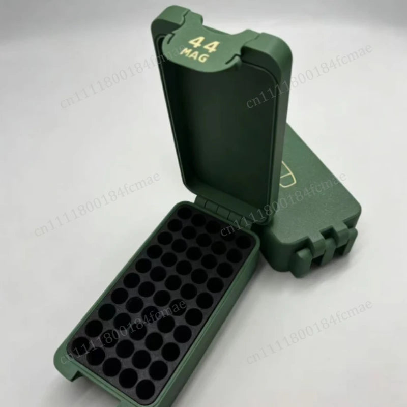 New Mini Ammo Storage Boxes .22WMR 9mm Bullet Storage Box, Enthusiast Desktop Gift Collection，just An Empty Box //26623