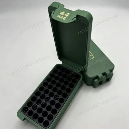 New Mini Ammo Storage Boxes .22WMR 9mm Bullet Storage Box, Enthusiast Desktop Gift Collection，just An Empty Box //26623