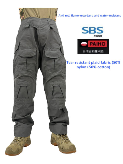 GEN3 Battle pants made of Nylon Cotton Blend Fabric,  RG G3 Outdoor Military Enthusiast Workwear, battle Pants for Mountaineer
