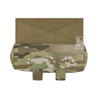 KRYDEX Tactical Nylon Dangler Drop Pouch Dump Fanny Pack Tool Storage Bag for JPC CPC FCPC D3CR MK3 MK4 Vest Chest Rig