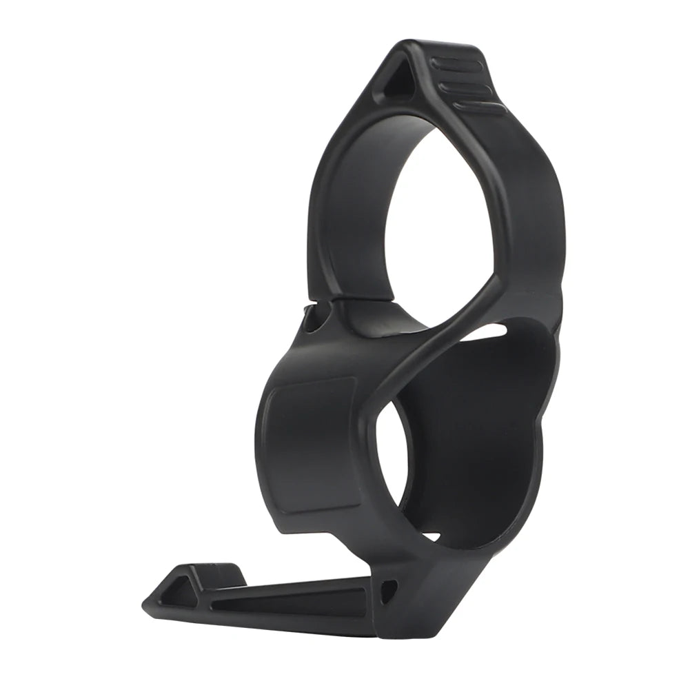 1Pc Anti-slip Flashlight Finger Ring Holder 2.2CM Inner Diameter Adapter Clip Outdoor Hiking Tactical Flashlight Portable Buckle