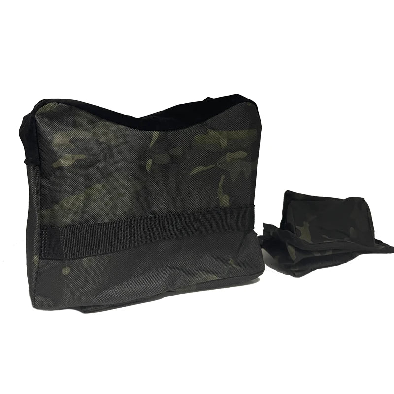 Tactical Gun Rest Bag Unfilled Sandbag Support Stand for Outdoor Shooting Front & Rear Gun Bag Airsoft Hunting Accessories