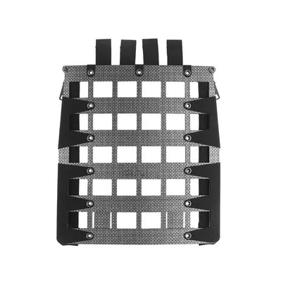 Airsoft Plate Carrier Back Panel MOLLE Zipper Kit FERRO Style FCPC V5 Hunting Vest Lightweight Stand Extension Gear
