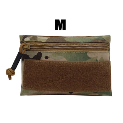 Tactical Micro Candy Pouch Portable Storage Bag Hunting Vest Pouch For MK3 MK4 Chest Rig Vest Airsoft Gear