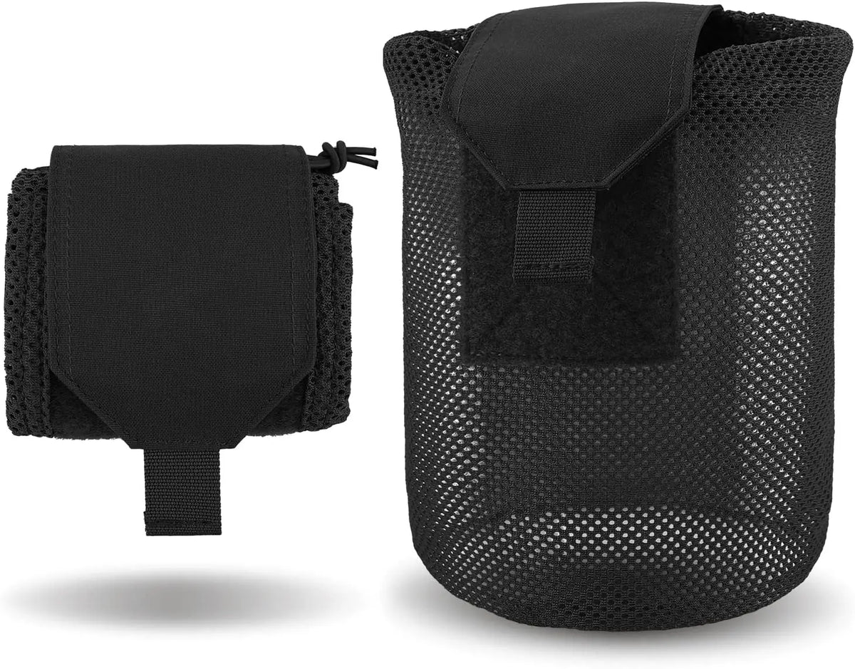 Tactical Pouch Dump Pouch Molle Net Recovery Pocket Charger Foldable for Belt Vest Tactical Backpack