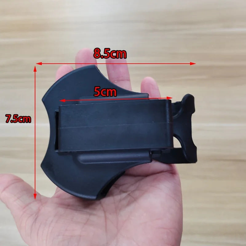 Universal Handcuffs Case Holster Concealed Carry Molle Waist Belt Pouch Handcuff Holder Outdoor