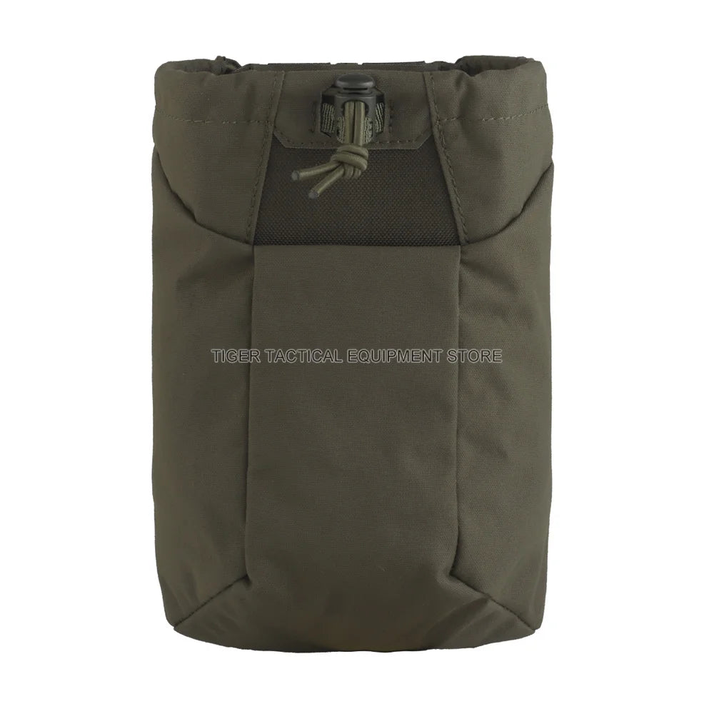 Tactical Foldable Recycling Pouch K Type Multi-Purpose Dump Bag Outdoor Hunting Hiking Airsoft Molle Quick Release Dump Pouch