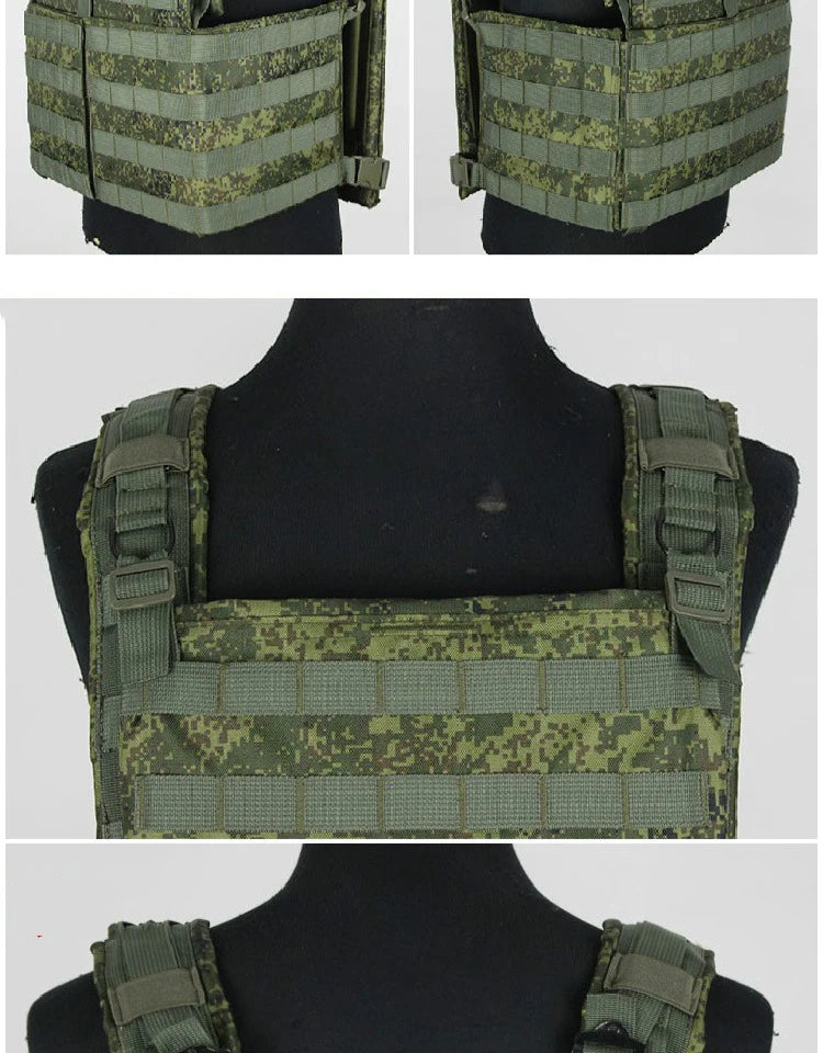 Russian 6B46 Tactical Vest EMR Chest Rig With EVA Plate + AK Sub Magazine Pouch Accessories Outdoor Combat Equiment