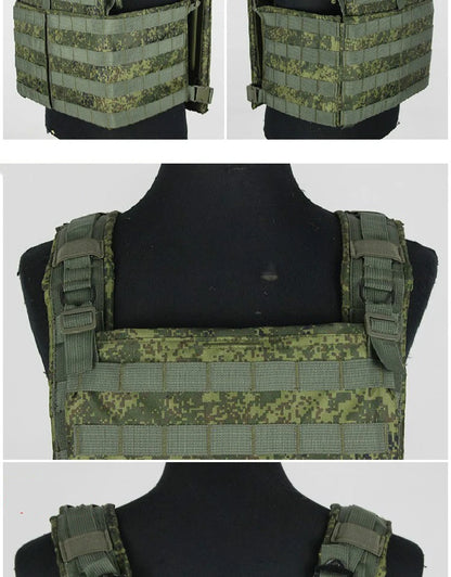 Russian 6B46 Tactical Vest EMR Chest Rig With EVA Plate + AK Sub Magazine Pouch Accessories Outdoor Combat Equiment