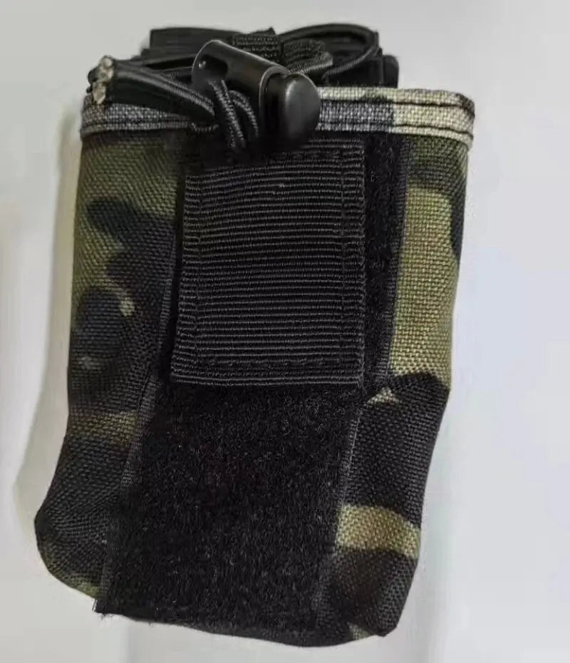 Molle Radio Pouch Walkie Talkie Interphone Holster Outdoor Hiking Hunting EDC Waist Bag Phone Holder Magazine Holder Pouches
