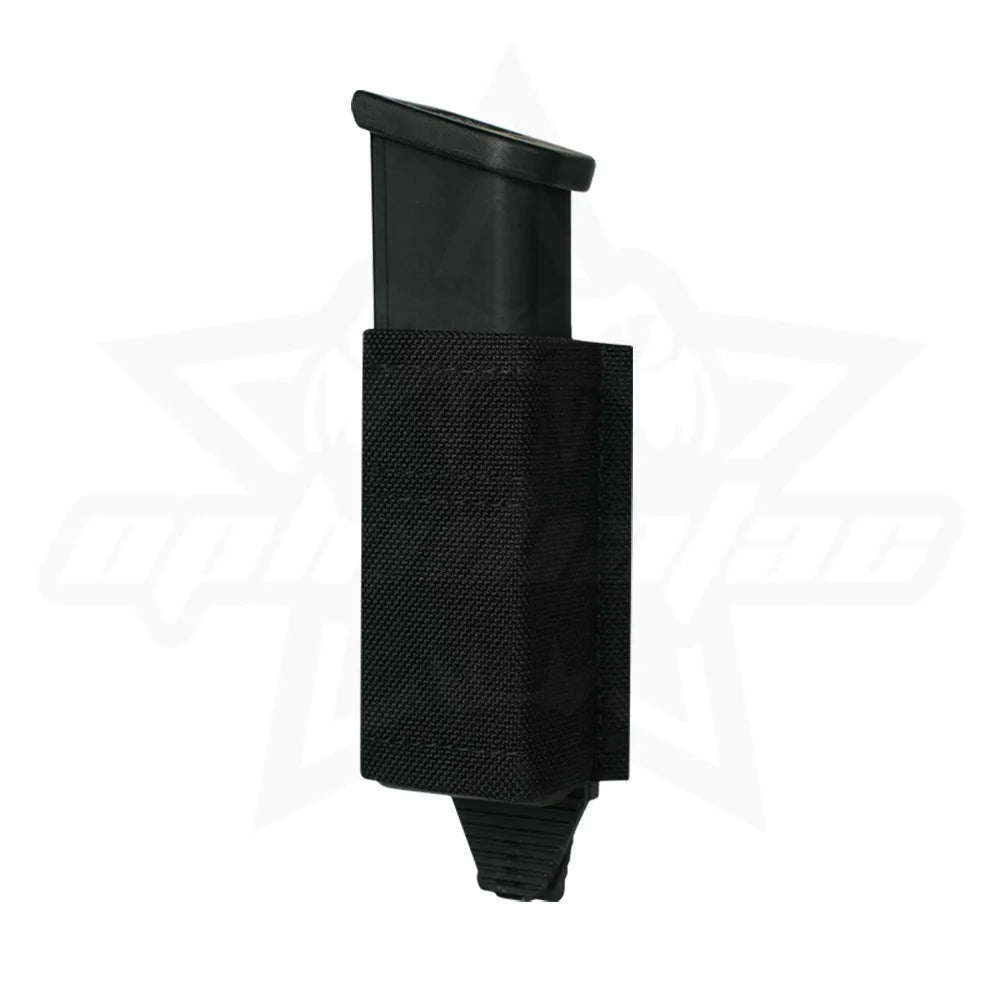 OPHIDIAN MOLLE Mag Pouch FAST 9MM Single/Double Mag Bag Hunting CS Games Air soft Holder With Nylon Support Clip
