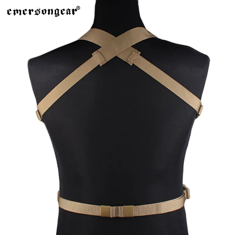 Emersongear For MP7 Chest Rig W/ Magazine Pouch Mag Bag Airsoft Hunting MOLLE Gear Camoing For Plate Carrier Vest Nylon