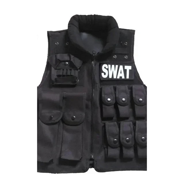 Genuine Man's Tactical Vest ,Military Vest Model Molle Tactical Black Cs Vest  Protective Equipment