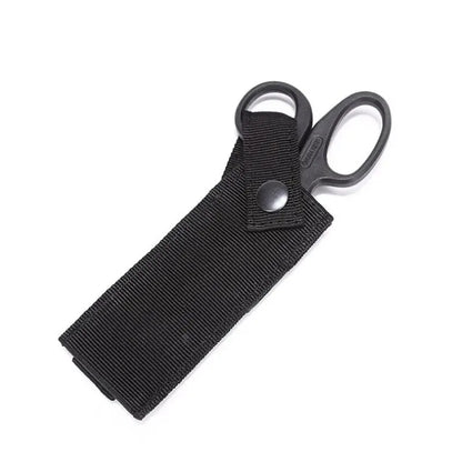 Tactical Molle Medical Scissors Pouch Flashlight Knife Holster EMT Holder Outdoor Hunting Accessories EDC Tool Bag
