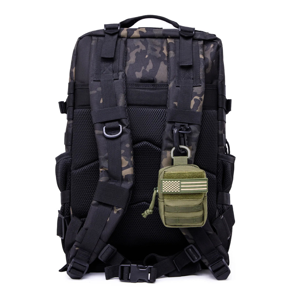 Tactical Mini MOLLE Pouch Outdoor Compact EDC Cigarette Case Waist Bags For Hunting Trekking Camping Tools Accessory Pouch